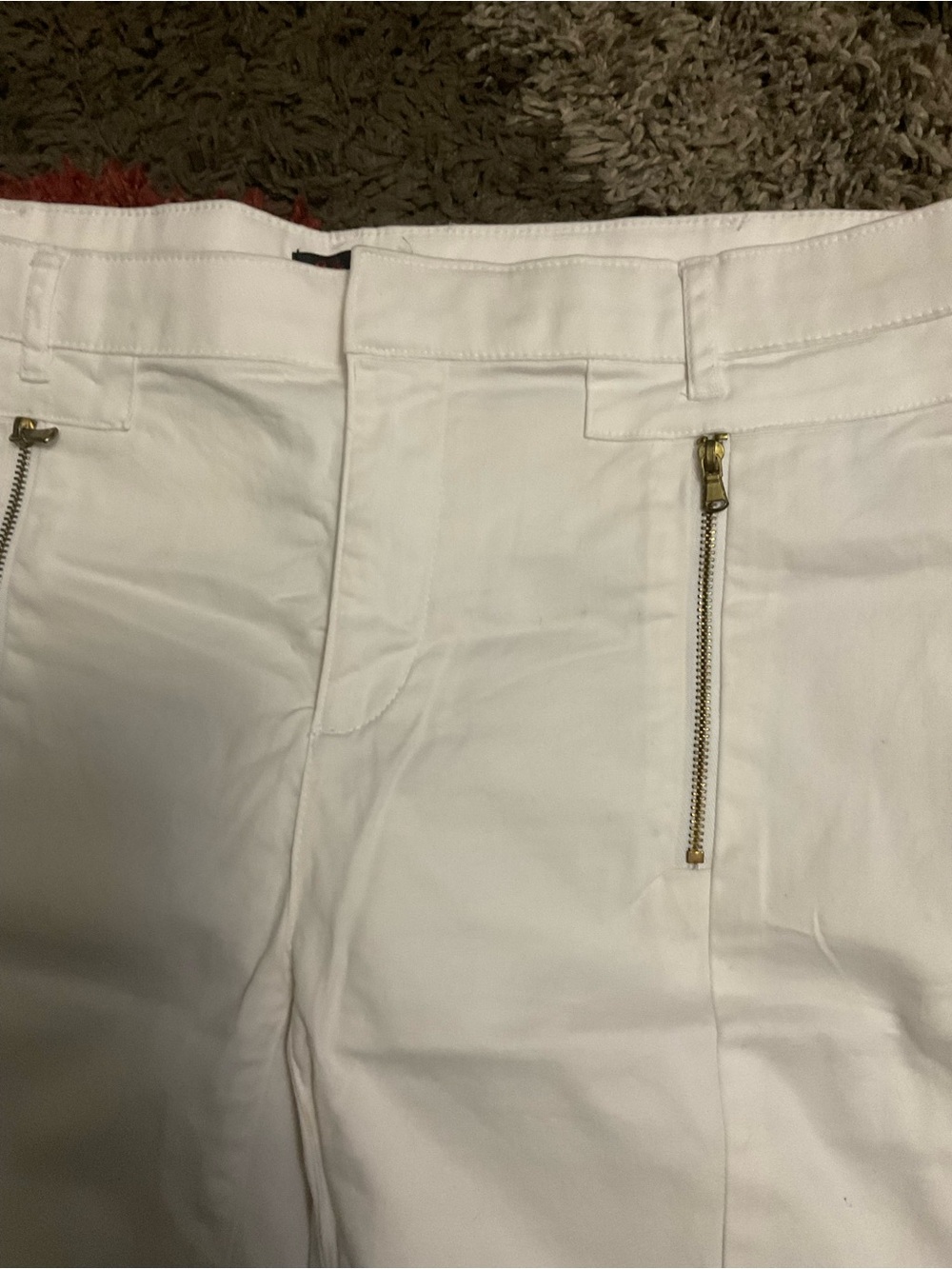 Sofia by Sofia Vergara women’s Y2K White long Shorts size 4 - Picture 2 of 4